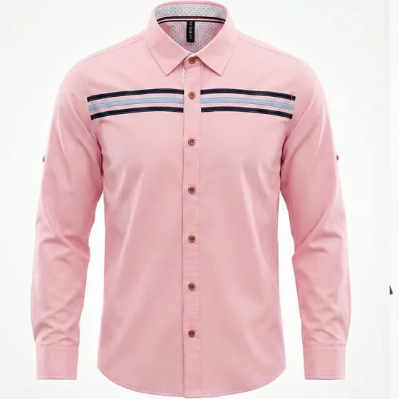 Camisa Social Infantil Menino Manga Longa - Look Festa e Casual - Confortável e Estilosa (Tam 1 e 2)