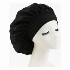 Kit ou unidade de Touca De Cabelo Com Faixa Cetim Anti Frizz Para Dormir Confortável