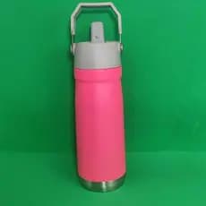 Garrafa termica aço Inox 650 ml com gravacao nome personalizada