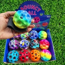 Bolas de borracha para crianças, bolas saltitantes altas para crianças, bola de primavera ao ar livre, bola de alívio do