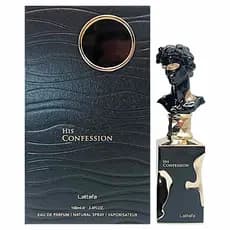 Her Confession His Confession Lattafa Perfume Árabe Original Eau De Parfum Feminino EDP 100ml