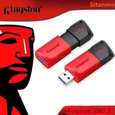 Kingston DTXM USB Flash Driver 3.2 128GB 64GB 32GB 256GB Memória Stick Office Aprendizagem Unidade Essencial