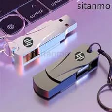 Pendrive USB HP 2 Tb 1 128 Gb 64 32 16 8 4 2 1 De Metal Flash Drive Memory Stick U Disk 2.0
