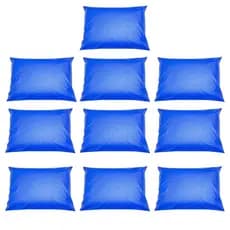 Capas Protetoras de Travesseiro Impermeáveis 50x70cm com Zíper Reforçado