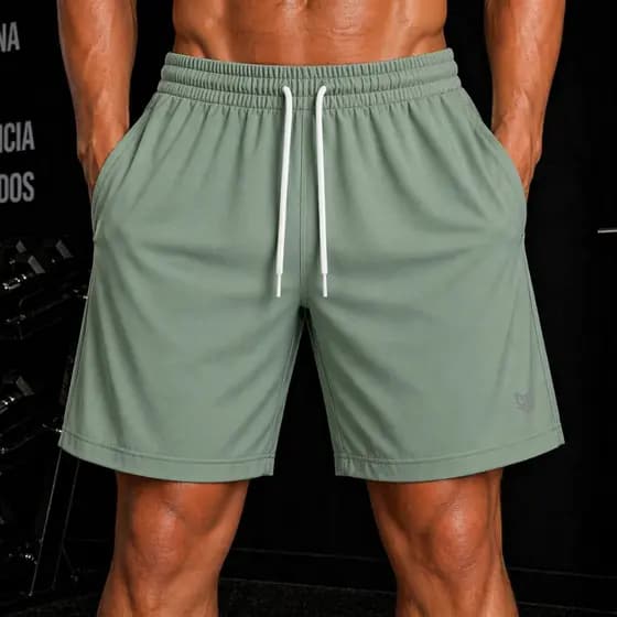 Bermuda Masculino Premium Cordão Ajuste Treino Secagem Rapida Margus