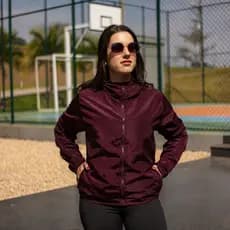 Corta Vento Feminino Impermeável Sem Forro Academia Treino Corrida