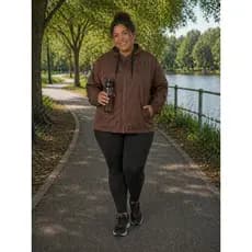 Jaqueta Feminina Corta Vento 100% Forrada Plus Size G1 G2 G3 Leve Estilosa Fitness Academia