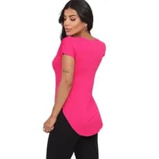 Blusa Tapa BumBum Fitness Academia Viscolycra
