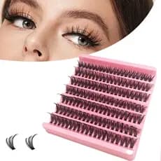 7 fileiras cílios 4d kit cílios postiços naturais alongamento de cilios para extensão cílios y cílios fio a fio lash