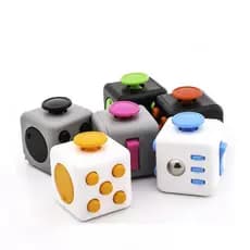 Fidget Cube Anti-Stress: Alívio para Ansiedade, Brinquedo Terapêutico