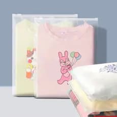 Saco Fosco Com Ziper Fecho Ideal para Roupas e Acessórios 100 unidades