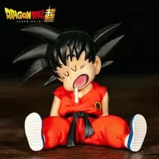 Goku Sentado Anime Dragon Ball Action Figure de PVC 10cm de Altura