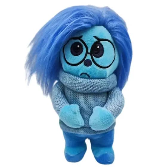 Pelúcia Urso Divertidamente Nojinho Tristeza Tédio Filme Brinquedo de Pelúcia Infantil