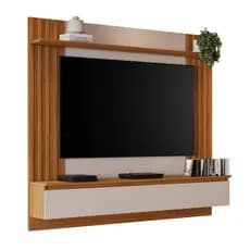 Painel Para Tv Até 65" NT1365 Freijó/Off White Notável Móveis