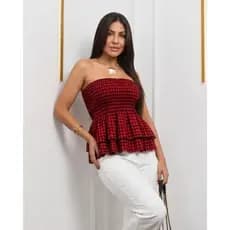 Blusa Bata Cropped Feminina Lisa Blusa Tomara Que Caia Coleção Nova