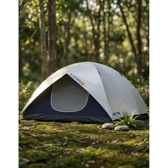 Barraca Camping 7 Pessoas Mor Luna Iglu Grande Impermeável 800mm com Mosquiteiro