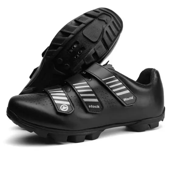 Sapatilha Mtb Ciclismo Bike Preta Promoção De Lançamento Melhor Preço do Brasil Envio Imediato