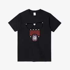 Camisetas Domo Kun Y2K Americano Engraçado Camisetas Femininas Masculinas Algodão Casual Vintage Manga Curta Oversized