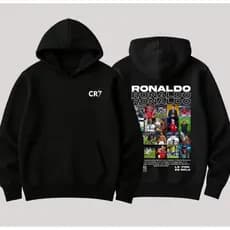 Moletom CR7 Cristiano Craque Ronaldo Unissex Robozão Futebol Idolo 100% Algodão