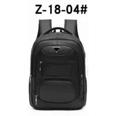 Mochila Couro PU Grande Executiva Para Notebook Trabalho Faculdade Reforçada Cabo De Aço