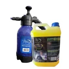 Shampoo Automotivo Com Cera Carnaúba 5L + Snow Foam Manual Ortemax 2L