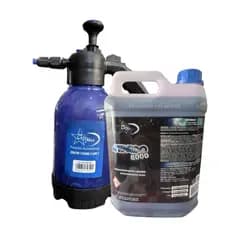 Pulverizador Gerador de Espuma Snow Foam Manual 2L + Limpa Baú 5L - Ortemax