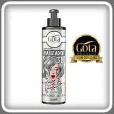 Condicionador Matizador Tonalizante 3D Grafite Gota Dourada 120ml