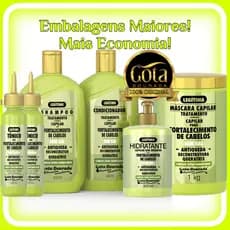 Kit Gota Dourada Antiqueda Completo Tamanho Grande