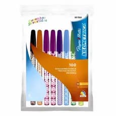 Kit Canetas Esferográficas 1.00mm - 8 Unidades - Paper Mate