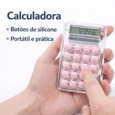Calculadora Pequena de Bolso Escola Faculdade