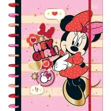 Caderno Tilidisco Universitário10 Matérias Minnie 160 Folhas