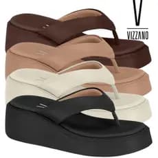 Tamanco Vizzano Papete Flat Plataforma Dedo Casual 6525.200