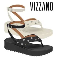Sandália Vizzano Flatform De Dedo Moderna Confortável Estilo 6492.320