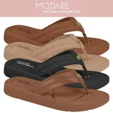 Chinelo Modare Ultraconforto Tamanco Feminino Ortopédico Slide Dedo 7208.109