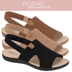 Sandália Modare Calce Fácil Rasteirinha Knit Conforto 7125.261