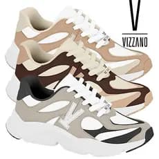 Tenis Feminino Vizzano Sneaker Macio Confortavel Moda Casual Street Lançamento 1440.110