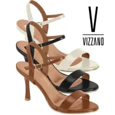 Sandália Feminina Salto Alto Vizzano Original Elegante Confortável Casual Moderna 6552.100