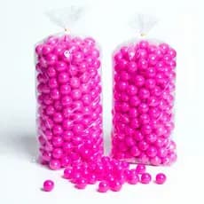 Pacote 150 Bolinhas Piscina Rosa Pink Brinquedo Infantil Econômico
