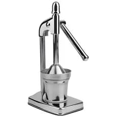 Espremedor Prensa Extrator de Suco em Aço Inox Manual Máquina de Espremer Para Laranja Limão Frutas
