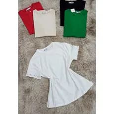 Camiseta Plus Size T-shirt Baby Look JJ17055