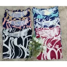Camiseta Elastana Floral
