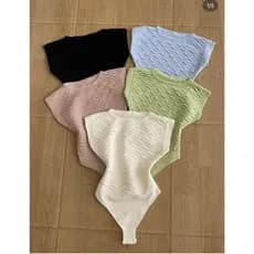 Body tricor feminina modas verao 2026