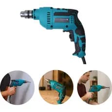 Furadeira Elétrica 3/8 10mm 850W Profissional Variável e Reversível Muito Potente - Envio Imediato