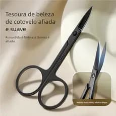 1pcs Tesoura De Aparamento De Sobrancelhas De Aço Inoxidável Beleza Doméstico Ferramentas De Maquiagem De Cabelo Do Nari