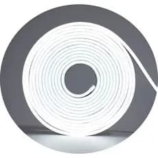 Fita Led Neon Flexível 5mts 12v Cor Branca