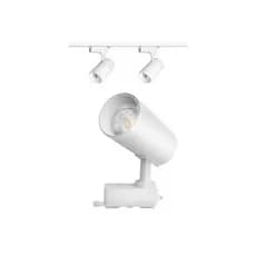 Kit Trilho Eletrificado 1m Branco C/2 Spots Led 20w Luz Frio