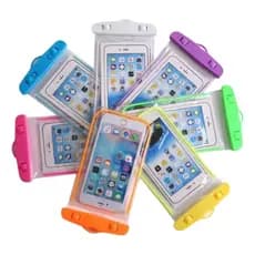 Kit 5 Capinhas À Prova Dágua Para Celular Impermeável