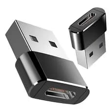 Adaptador USB 3.0 Fêmea para USB Macho Alta Velocidade Compacto Premium