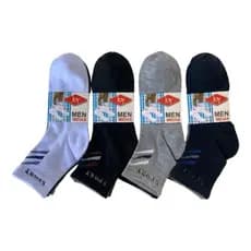 Kit 12 Pares Meia Masculina Meias Cano Alto Algodão 40 Ao 46