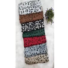 Cachecóis femininos/cachecóis com estampa de leopardo, flexível outono e inverno